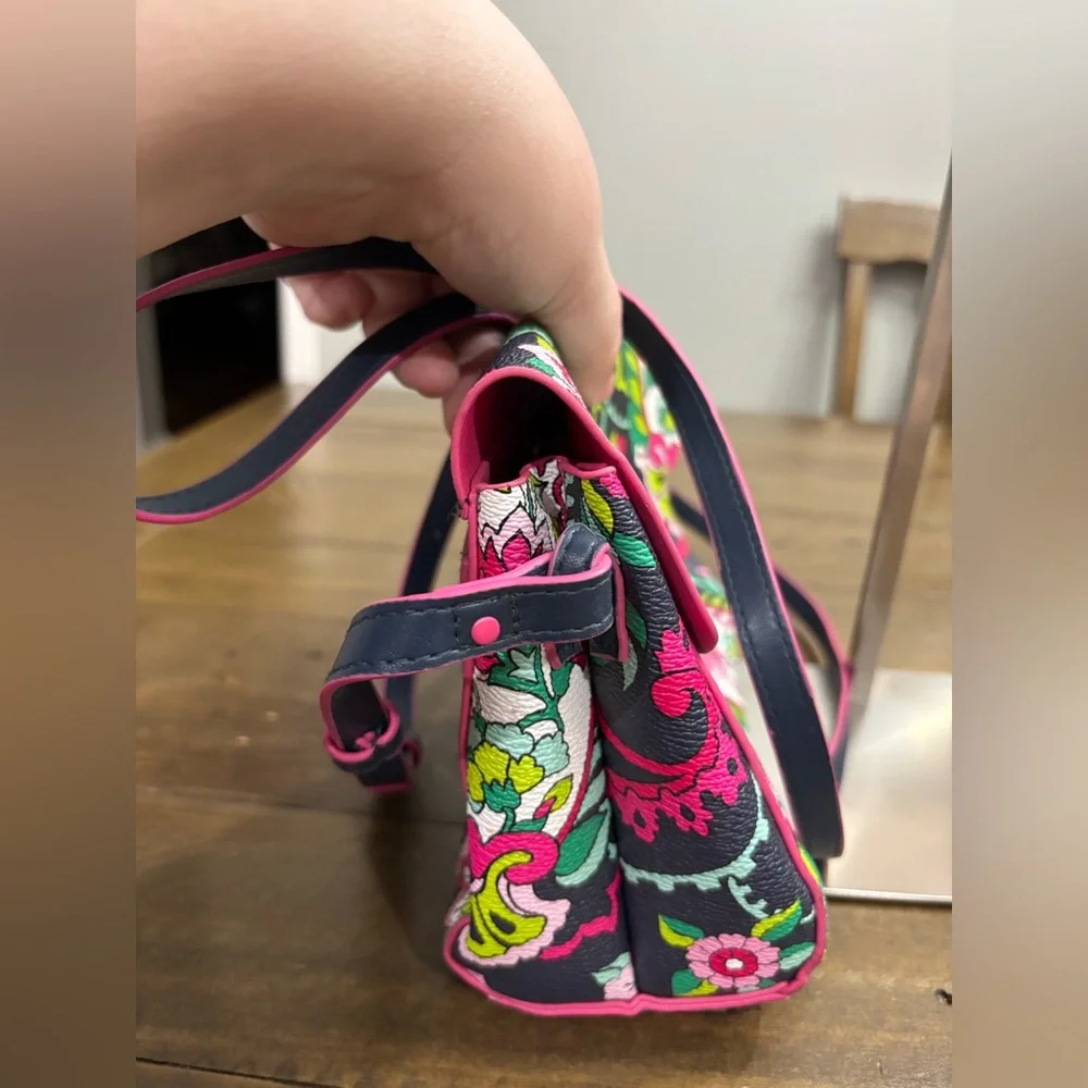 Vera Bradley Scalloped Hipster Crossbody in “Petal Paisley”